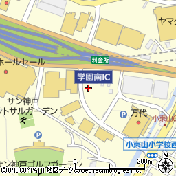 兵庫県神戸市垂水区多聞町周辺の地図
