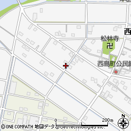 静岡県浜松市中央区西島町712周辺の地図