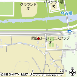 岡山県岡山市中区兼基周辺の地図