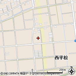 静岡県磐田市西平松886周辺の地図