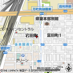 岡山県岡山市北区岩田町5周辺の地図