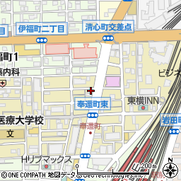 トマト銀行奉還町支店周辺の地図