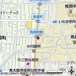 株式会社寿々屋　鳥居店周辺の地図