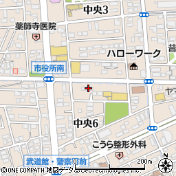 寿司茶屋 天蔵周辺の地図