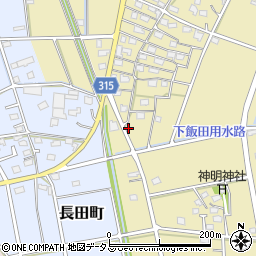 静岡県浜松市中央区河輪町718周辺の地図