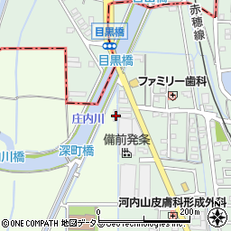 岡山県岡山市東区中川町201周辺の地図