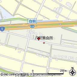 静岡県浜松市中央区米津町61周辺の地図