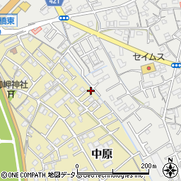 岡山県総社市中原841-61周辺の地図