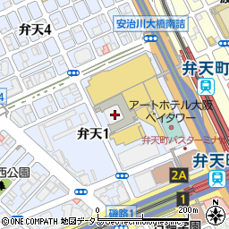 株式会社フジトランスコーポレーション　大阪支店周辺の地図