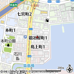 〒652-0832 兵庫県神戸市兵庫区鍛冶屋町の地図