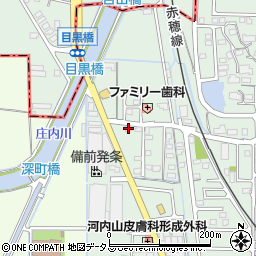 岡山県岡山市東区目黒町42周辺の地図