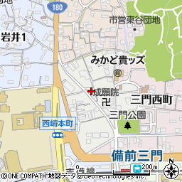 岡山県岡山市北区葵町4-30周辺の地図