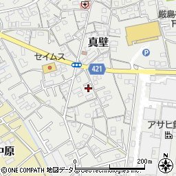 岡山県総社市真壁1309-10周辺の地図