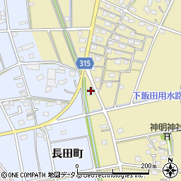 静岡県浜松市中央区河輪町724周辺の地図
