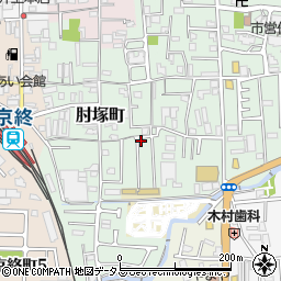 奈良県奈良市肘塚町170-8周辺の地図