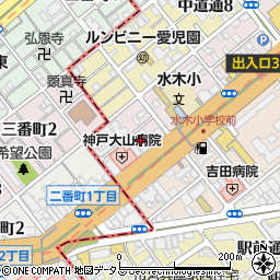 神戸西労働基準監督署周辺の地図