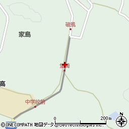 兵庫県姫路市家島町宮1693周辺の地図