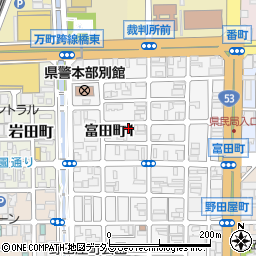 株式会社読売連合広告社　岡山支社周辺の地図
