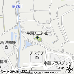 牛頭天王神社周辺の地図