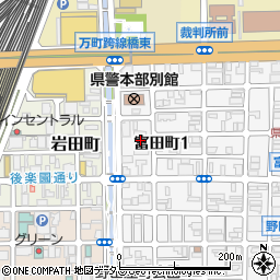 有限会社岡山保険サービス周辺の地図