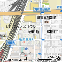 岡山ビジネスカレッジ周辺の地図