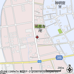 静岡県浜松市中央区松島町354周辺の地図