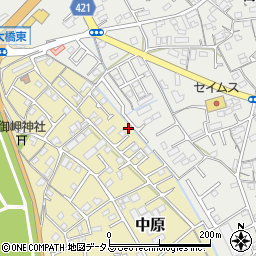岡山県総社市中原841-66周辺の地図