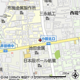 ＣＯＯ＆ＲＩＫＵ東大阪店周辺の地図