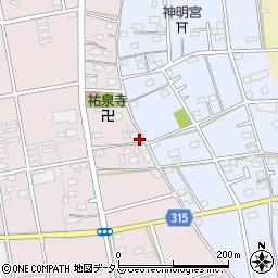 静岡県浜松市中央区松島町358周辺の地図