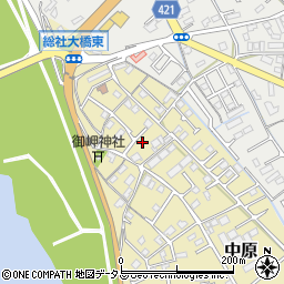 岡山県総社市中原977-16周辺の地図