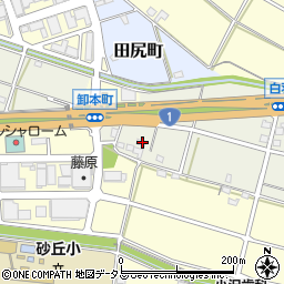静岡県浜松市中央区米津町241周辺の地図