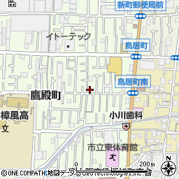 大阪府東大阪市鷹殿町5-9周辺の地図