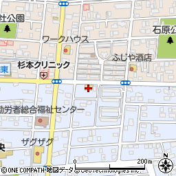 ガスト総社店周辺の地図
