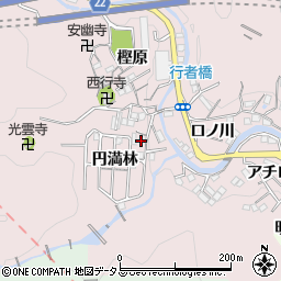 兵庫県神戸市須磨区妙法寺口ノ川2-8周辺の地図