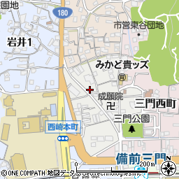 岡山県岡山市北区葵町4-6周辺の地図