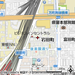 岡山県岡山市北区岩田町3周辺の地図