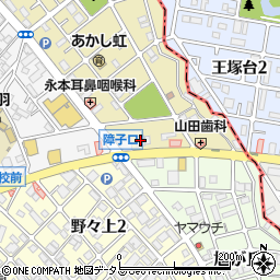 みなと銀行明南支店周辺の地図