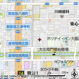 大阪府大阪市中央区心斎橋筋2丁目3周辺の地図