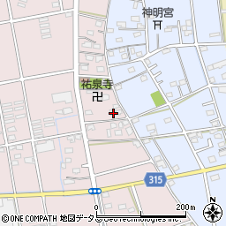 静岡県浜松市中央区松島町356周辺の地図