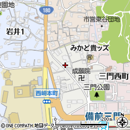 岡山県岡山市北区葵町4-7周辺の地図