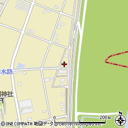 静岡県浜松市中央区三新町3周辺の地図