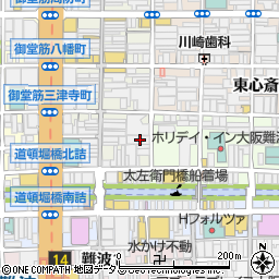 ビストロ 行世 なんば店周辺の地図