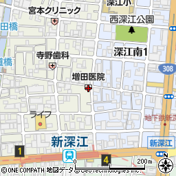 増田小児科医院周辺の地図