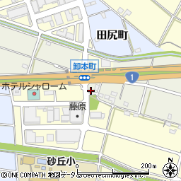 静岡県浜松市中央区米津町381周辺の地図