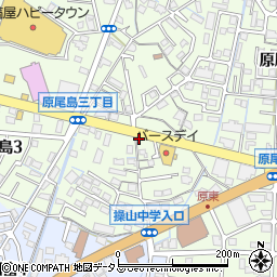 山陽新聞販売株式会社　原尾島支店周辺の地図