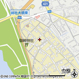 岡山県総社市中原977-17周辺の地図