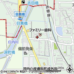 岡山県岡山市東区目黒町62-6周辺の地図