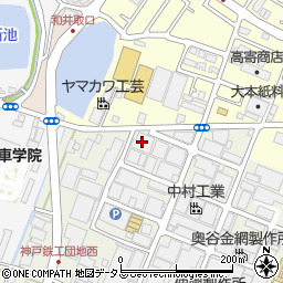 中谷鉄工所周辺の地図