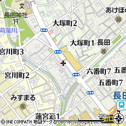八木・新月堂周辺の地図