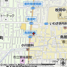 東大阪市消防局東消防署周辺の地図